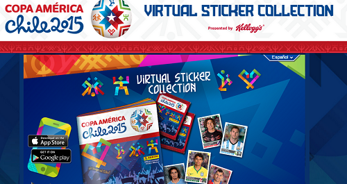 album virtual de la copa america 2015